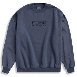 Taylor Swift The Eras Tour Navy Crewneck Sweatshirt
